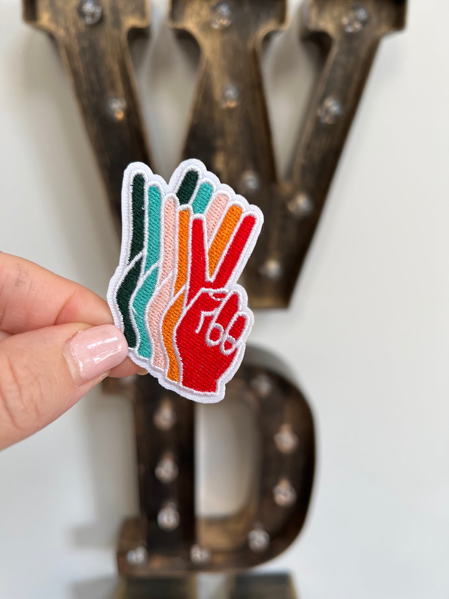Peace Sign Patch