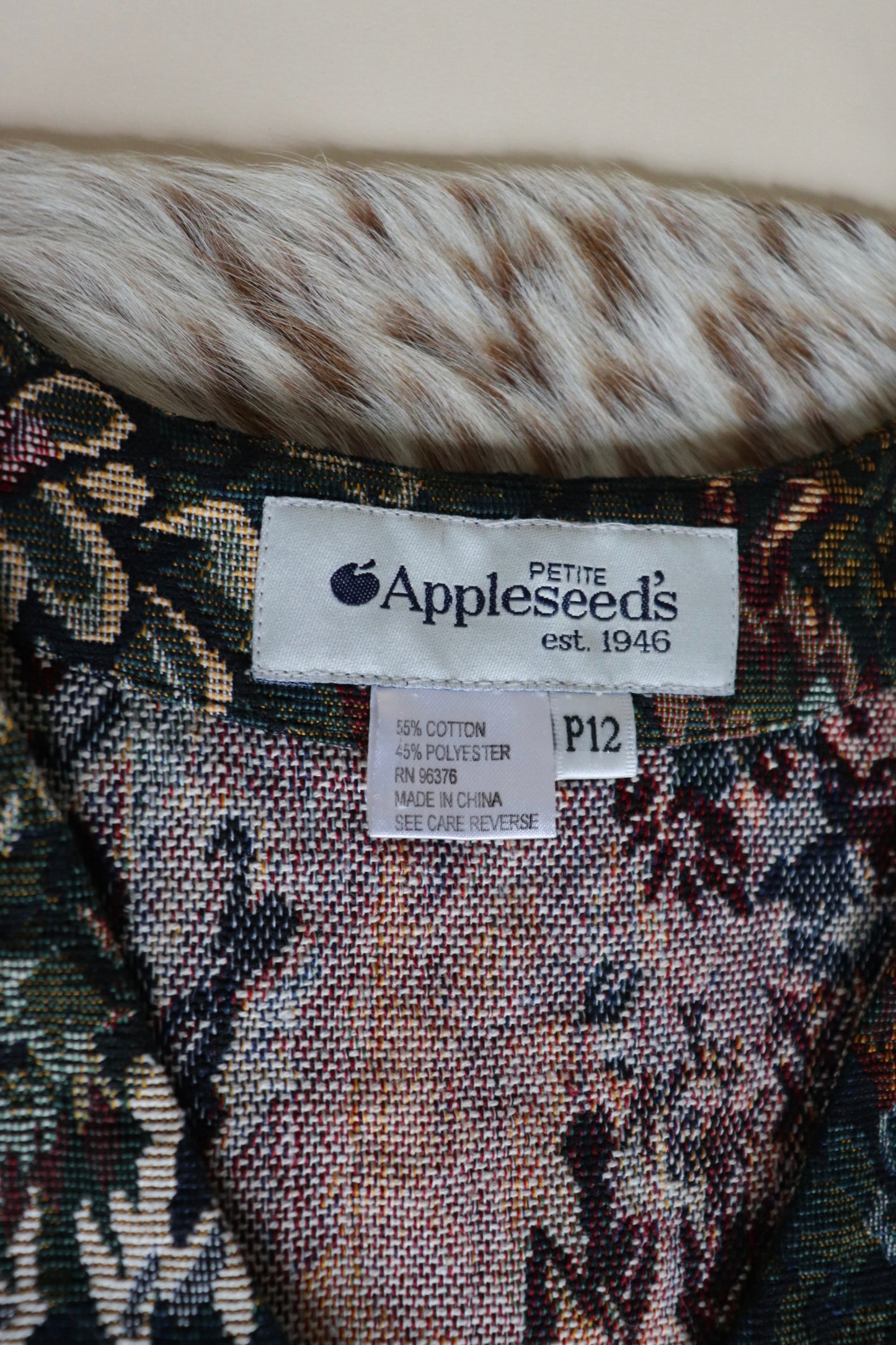 Vintage Floral Vest