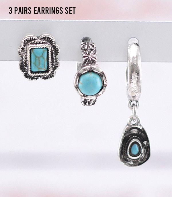 Punchy Earring Set