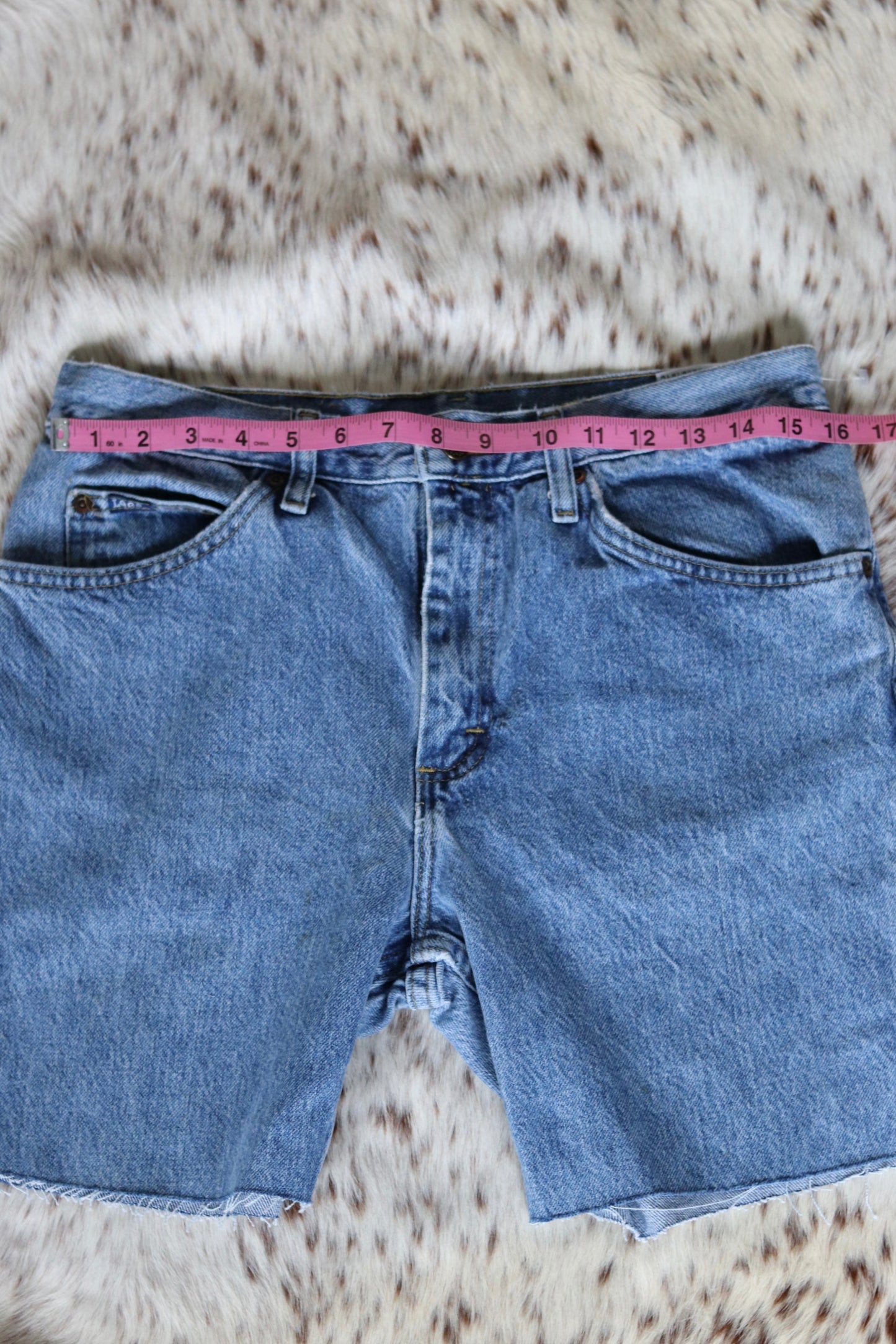 Vintage Lee Denim Mom Shorts