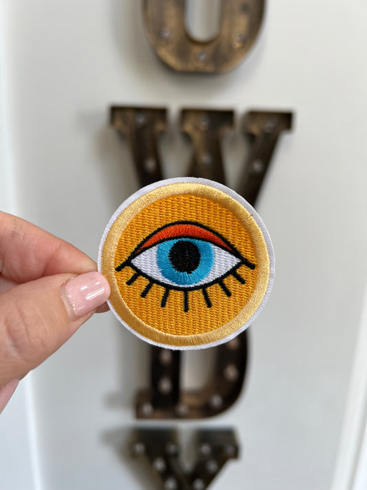 Boho Blue Eye Patch