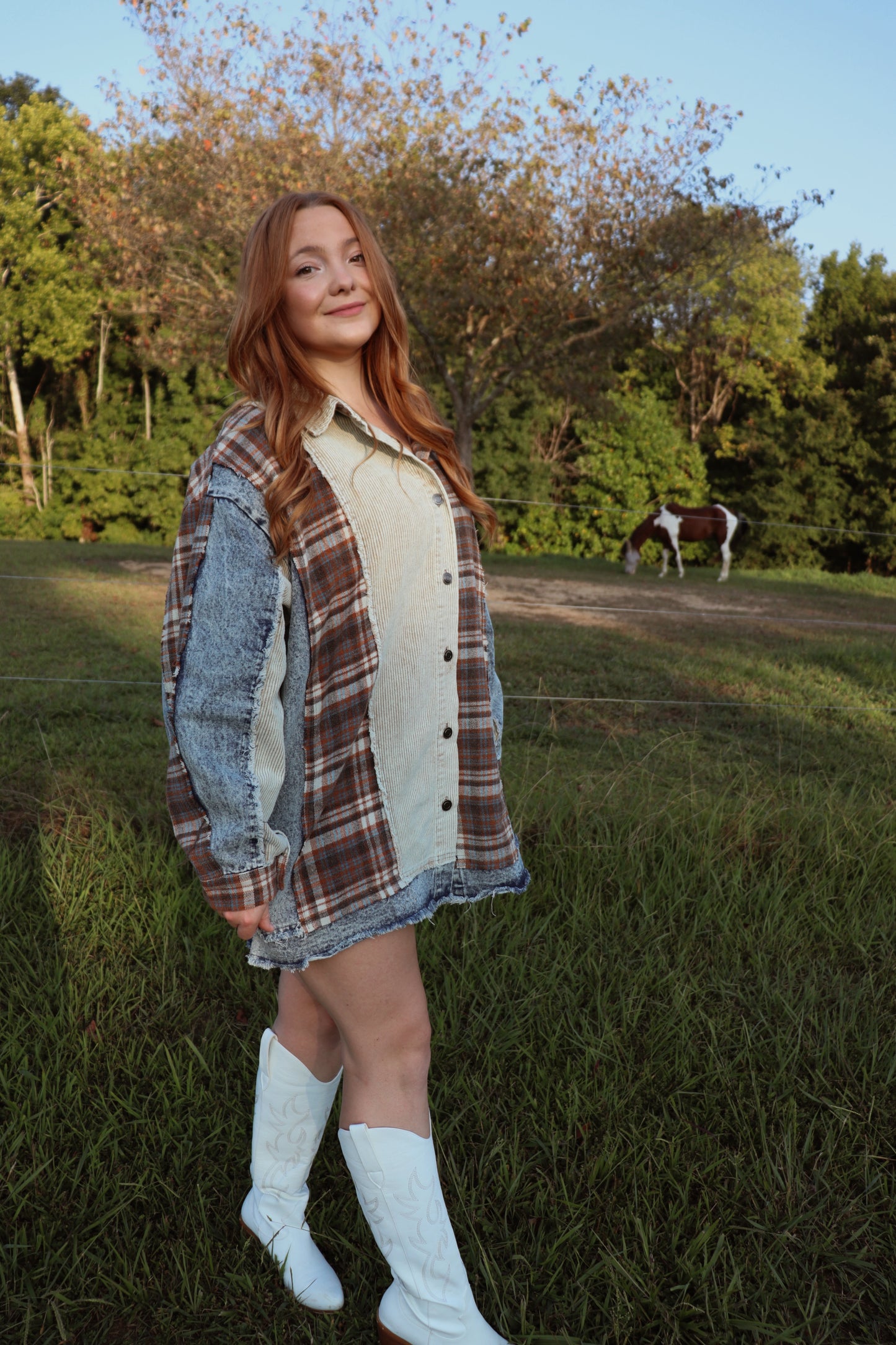Charlotte Denim Shacket