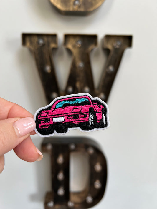 Barbie Pink Car Patch