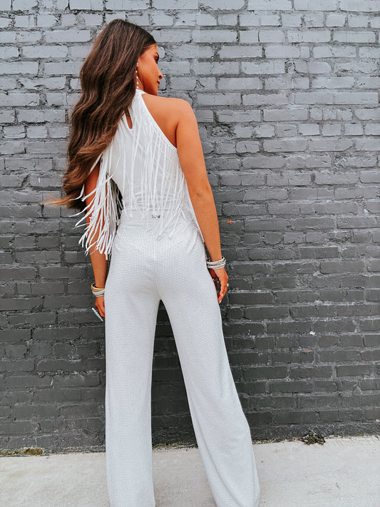 Wife Me Up Embellished Long Pant
