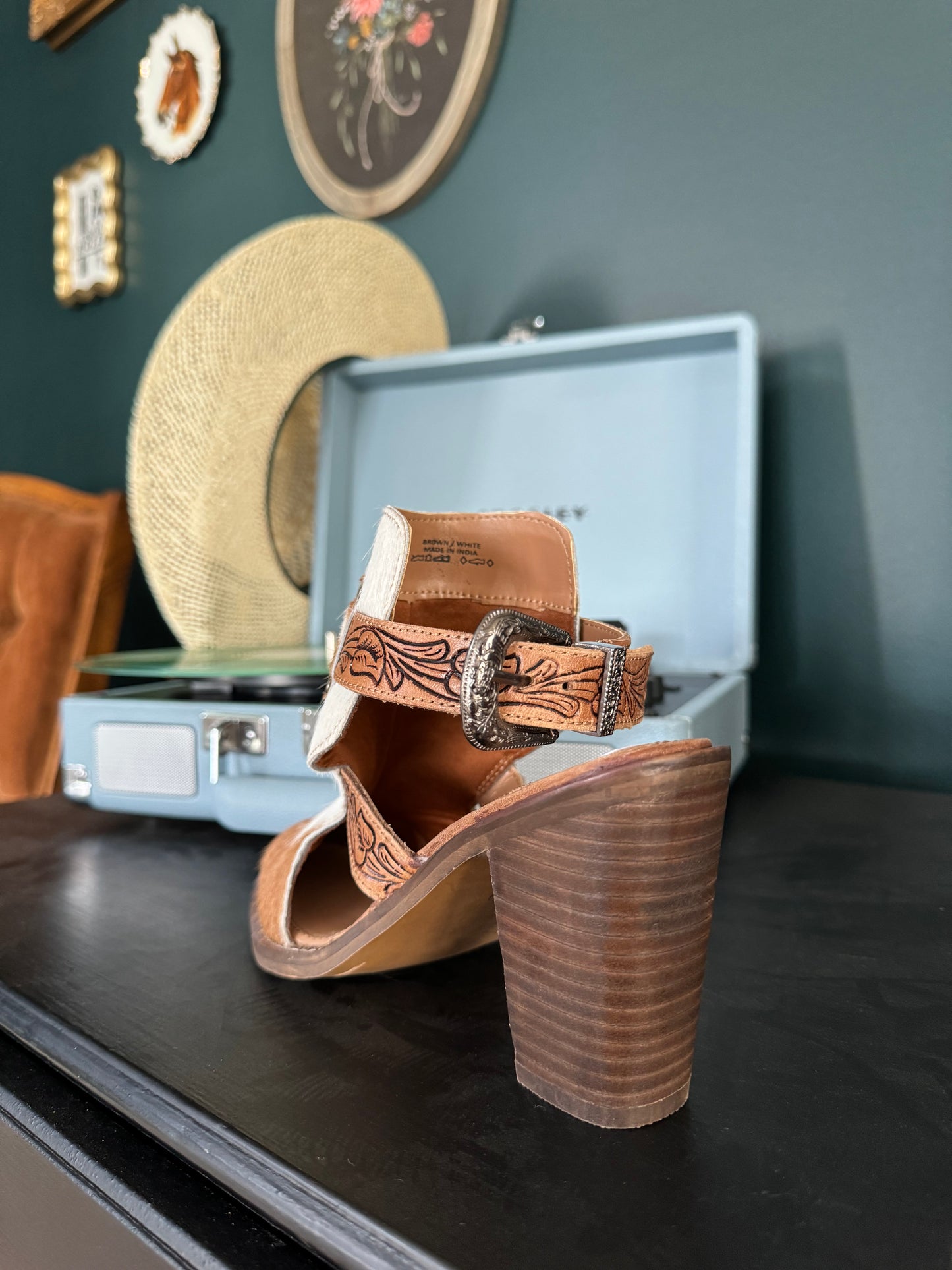 Cali Cowhide Bootie