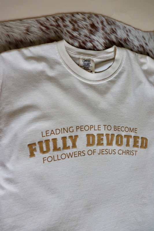 Fully Devoted Long cropped T-Shirt