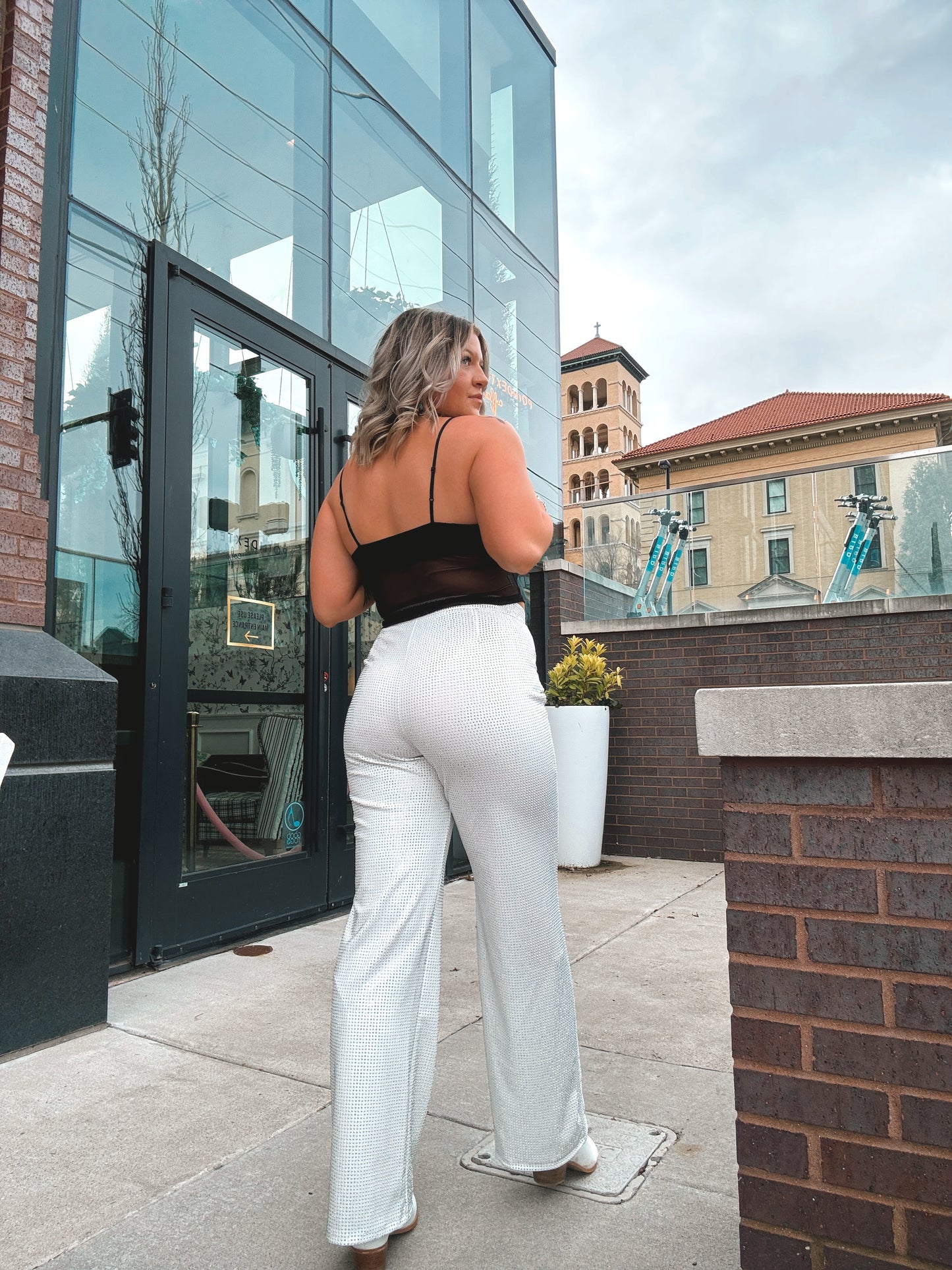 Wife Me Up Embellished Long Pant
