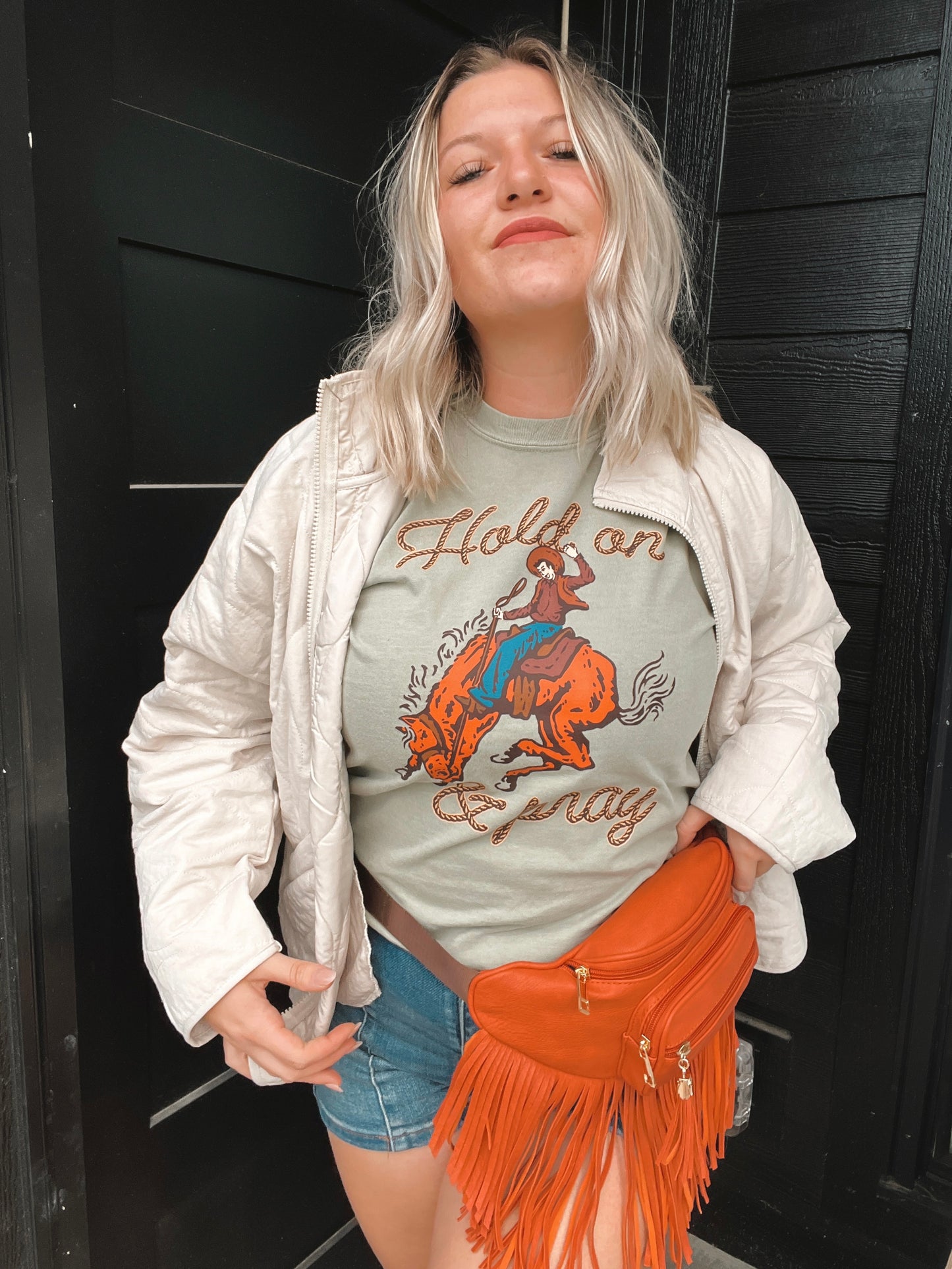 Hold On & Pray T-Shirt