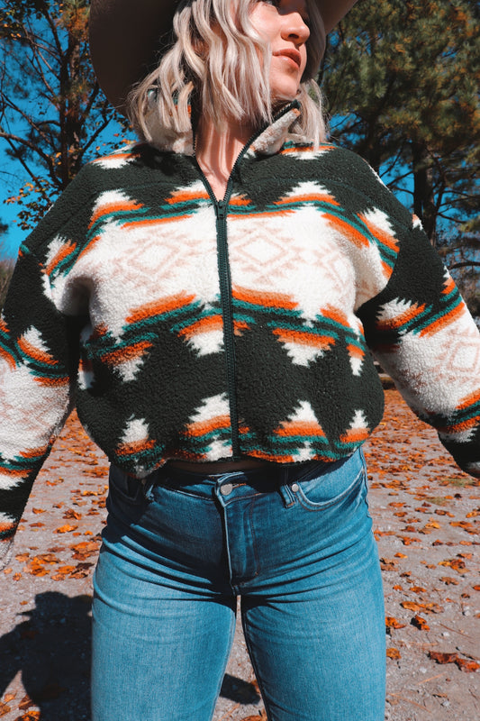 Zay Chic Zip Up Jacket