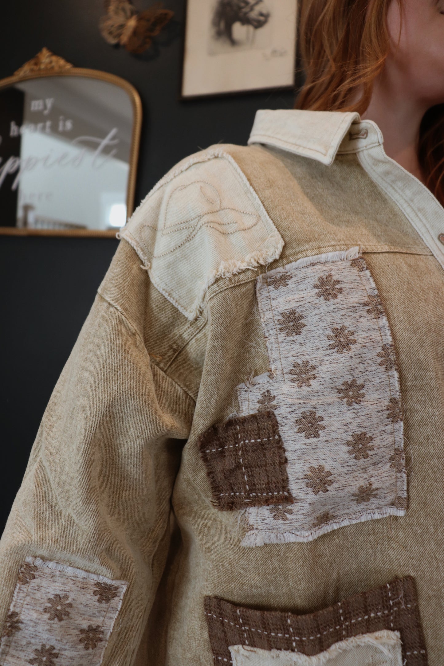 Boho Chic Shirt Jacket