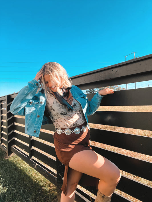 Rocky's Crop Denim Jacket
