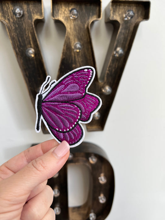 Large Purple Butterfly