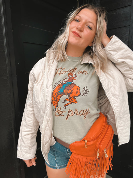 Hold On & Pray T-Shirt
