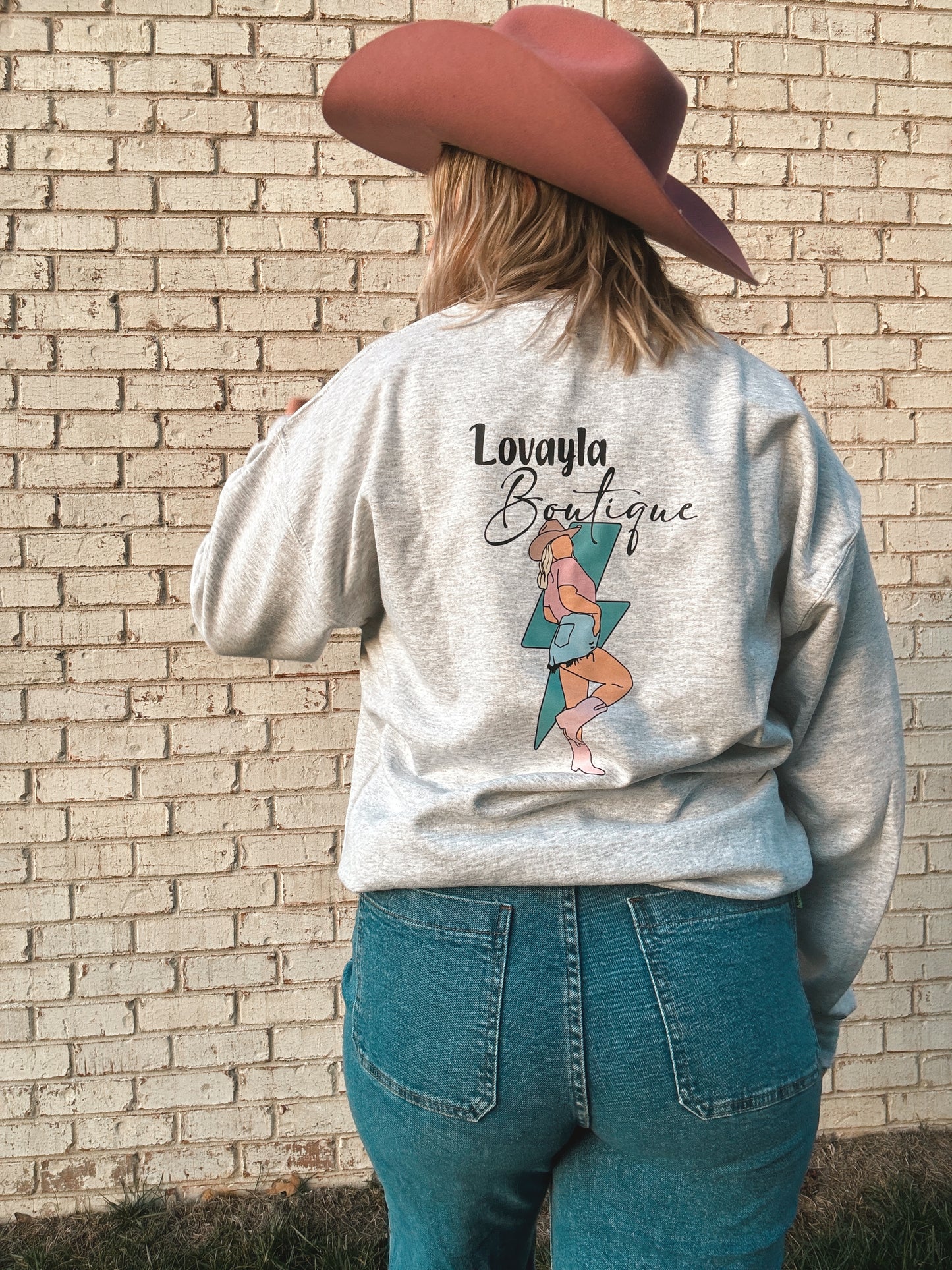 Lovayla Boutique Logo Crewneck