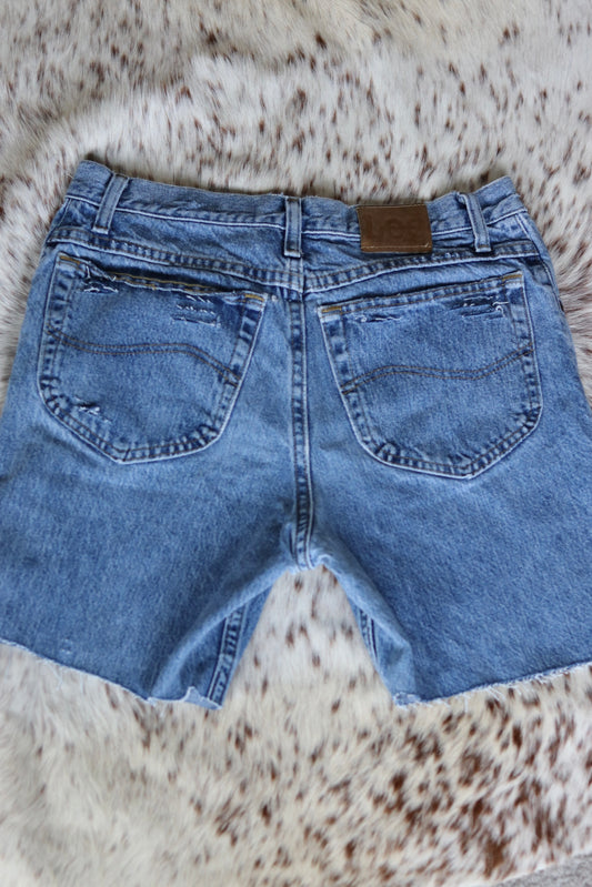 Vintage Lee Denim Mom Shorts