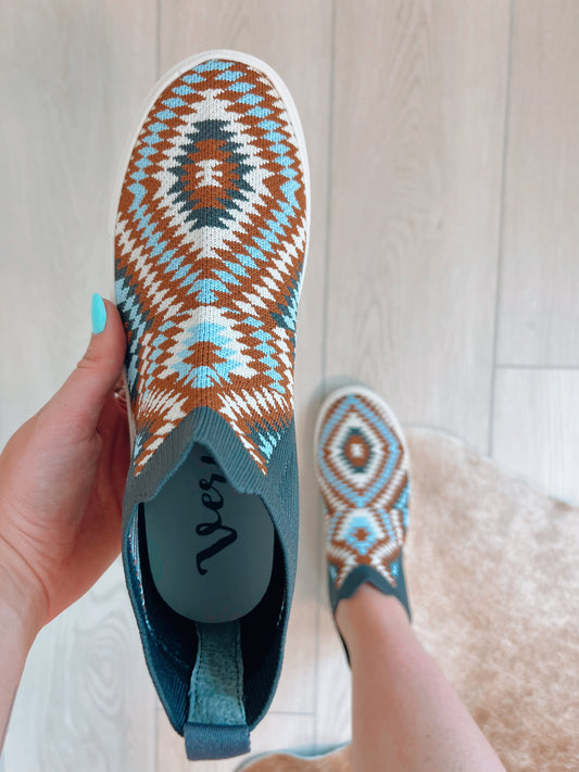 Aztec High Top Shoes