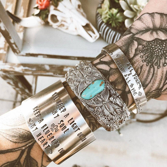 Bluebird Cuff Bracelet