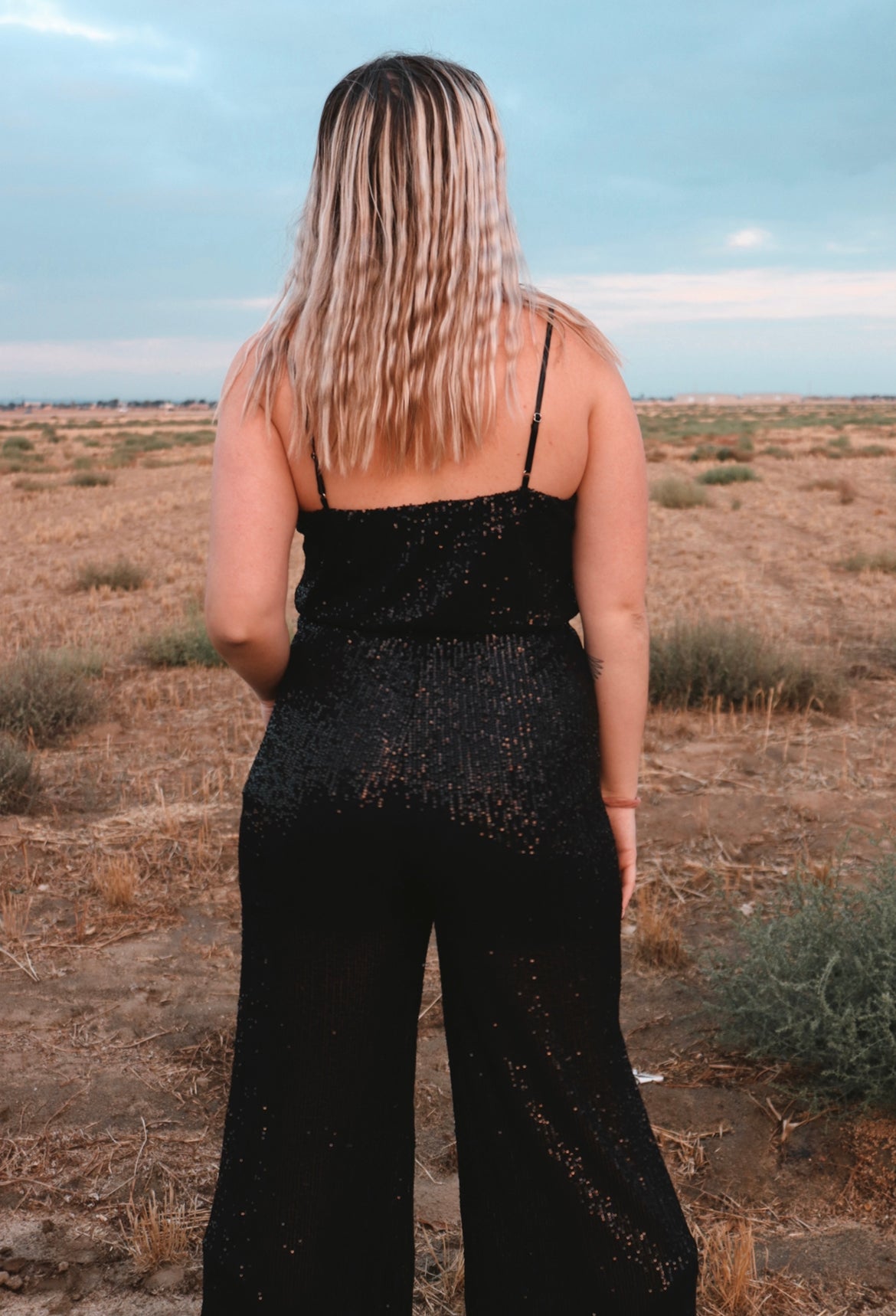 Shine on Me Sequin Jumpsuit